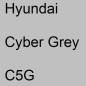 Preview: Hyundai, Cyber Grey, C5G.